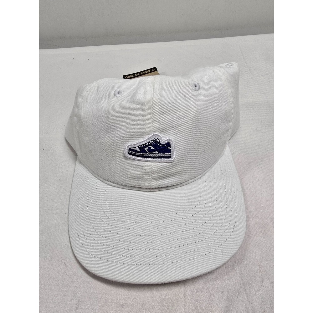 Nike Club Unstructured Dunk Low Patch Cap Adult Hat Sz M/L White FN4404-100 New